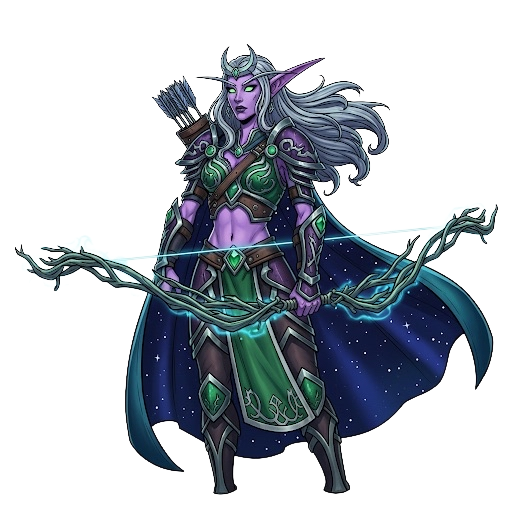 Night Elf Character